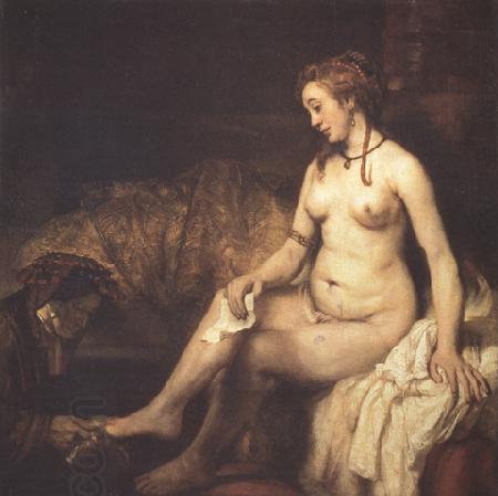 REMBRANDT Harmenszoon van Rijn Bathsbeba with King David's Letter (mk33)